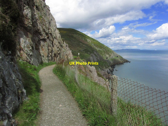 Photo 6"x4" On coast path from Greystones towards Bray Greystones\/O2812 c2014