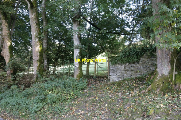 Photo 6"x4" Gate by the Wall Glascwm\/SO1553 c2014