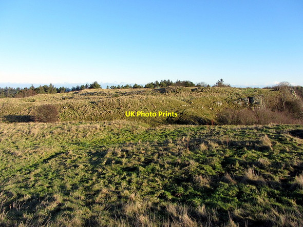Photo 6"x4" Hillfort at Spindlestone Heughs Spindlestone c2014