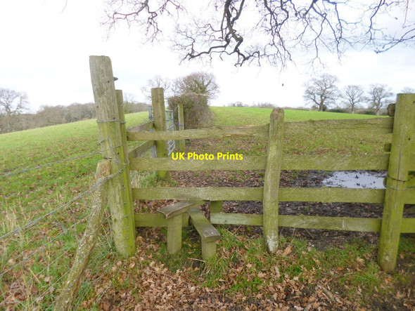 Photo 6"x4" Bramshaw, stile Bramshaw c2014