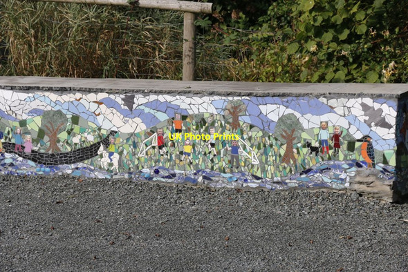 Photo 6"x4" A village scene Cregrina c2014