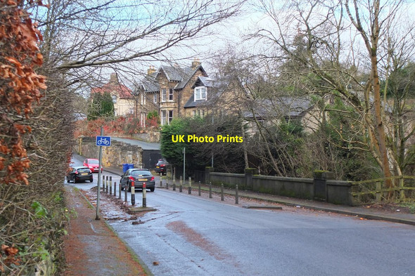 Photo 6"x4" One-lane bridge over the Glencorse Burn Penicuik c2014
