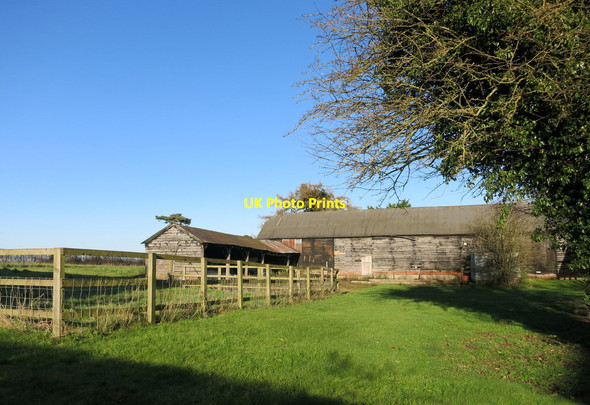 Photo 6"x4" Buildings at Folly Farm Brightwalton Green c2014