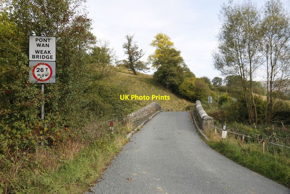 Photo 6"x4" Weak Bridge Cregrina c2014