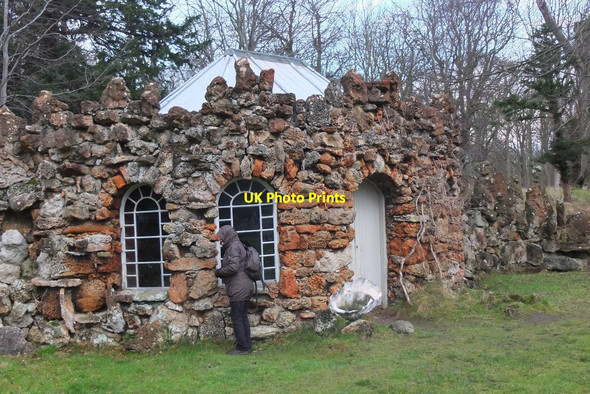 Photo 6"x4" Curling house, Gosford Estate Craigielaw c2014