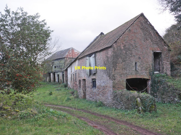 Photo 6"x4" Derelict outbuildings, at Grove Farm Handy Cross\/ST1231 c2014