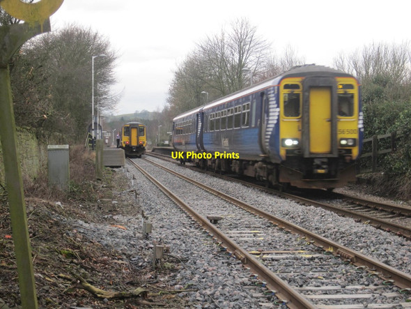 Photo 6"x4" Bardon Mill Station Redburn\/NY7764 c2014