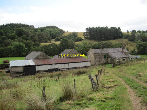 Photo 6"x4" Boughthill Farmhouse, Greenhaugh Greenhaugh\/NY7987 c2014 P1