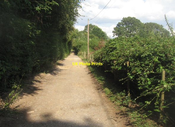 Photo 6"x4" Rough access track off Pardown Pardown c2014