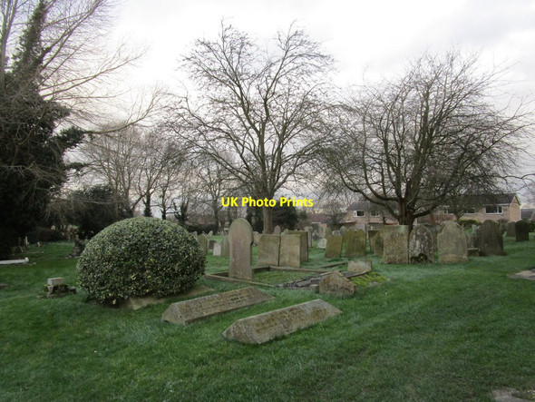 Photo 6"x4" The churchyard, Saxilby Saxilby c2014