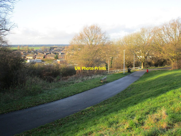 Photo 6"x4" Ridgeway Cycle Path Scunthorpe c2014