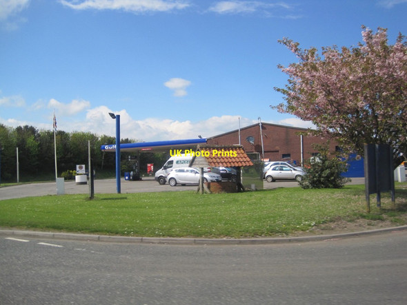 Photo 6"x4" Purdy Lodge Service Station Lucker c2014