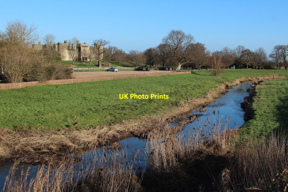 Photo 6"x4" River Rother & Bodiam Castle Bodiam c2014