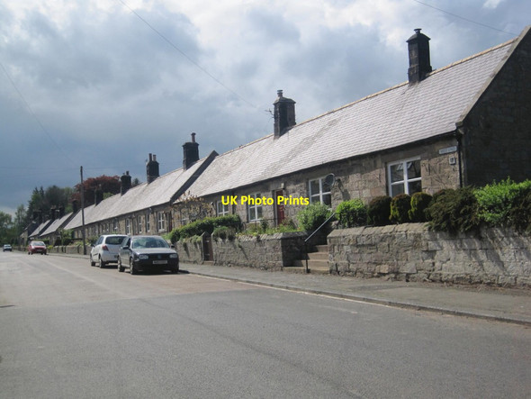 Photo 6"x4" Terraced Cottages, Chatton Chatton c2014