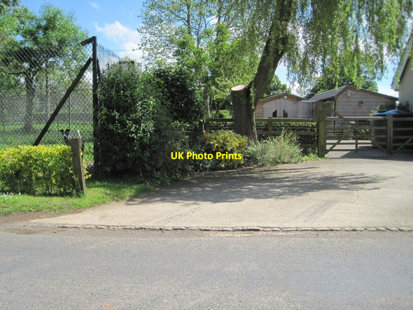 Photo 6"x4" Winslow Road railway station (site), Buckinghamshire Granborough c2014