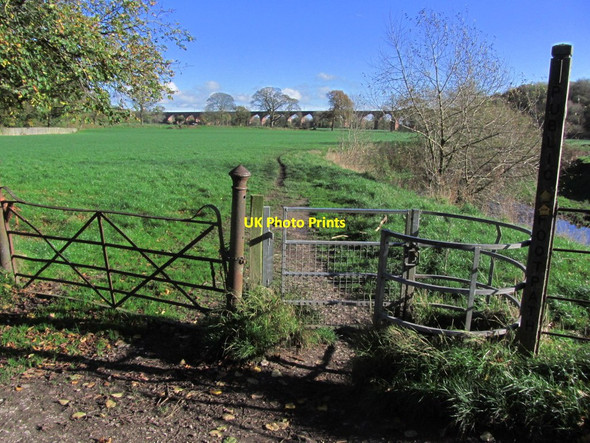 Photo 6"x4" The Dane Valley Way E from Hermitage Bridge, Holmes Chapel Holmes Chapel c2014