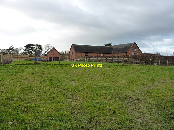 Photo 6"x4" Converted barns, Cherrington Manor Cherrington c2014
