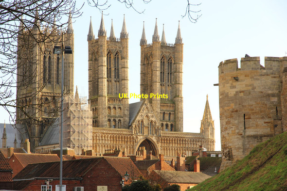 Photo 6"x4" Lincoln Cathedral Lincoln c2014