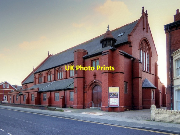 Photo 6"x4" Blackpool, Christ Church With All Saints Blackpool\/SD3136 c2014