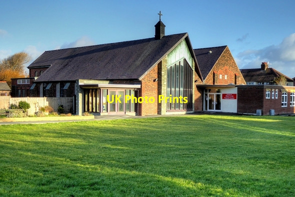 Photo 6"x4" Holy Cross Church and Parish Centre, Blackpool Blackpool\/SD3136 c2014