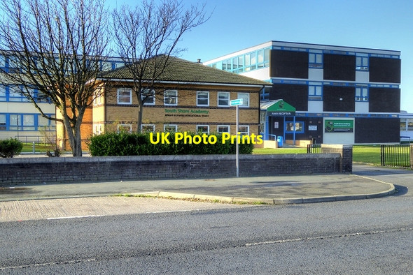 Photo 6"x4" Blackpool South Shore Academy, St Anne's Road South Shore c2014