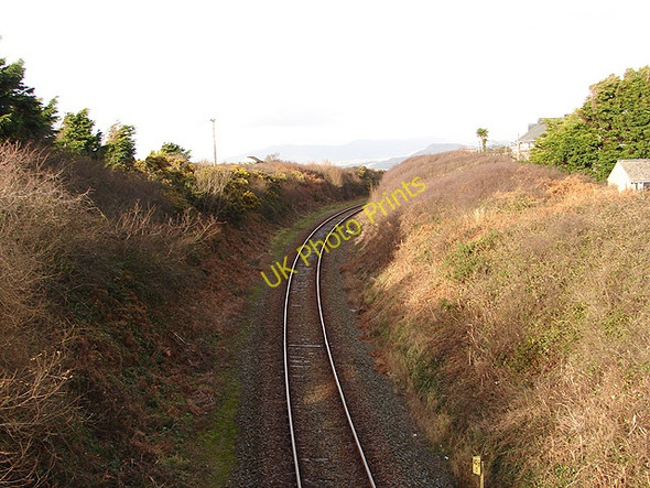 Photo 6"x4" The Cambrian Coast line leading to Harlech Llandanwg c2008