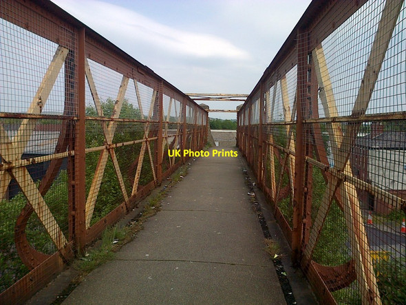 Photo 6"x4" Lever Street Footbridge Bolton\/SD7108 c2013