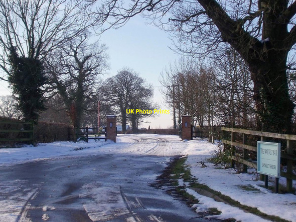 Photo 6"x4" Old Gelscoe Lane access to The Walnut Yard Belton\/SK4420 c2014