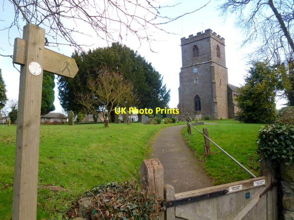 Photo 6"x4" St. Mary's church, Bishop's Frome Bishops Frome c2014