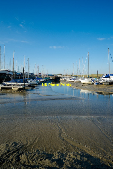 Photo 6"x4" Conyer Creek Mud Barrow Green c2014