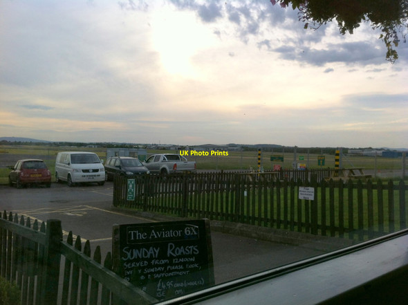 Photo 6"x4" Staverton Airport Runway Churchdown c2014