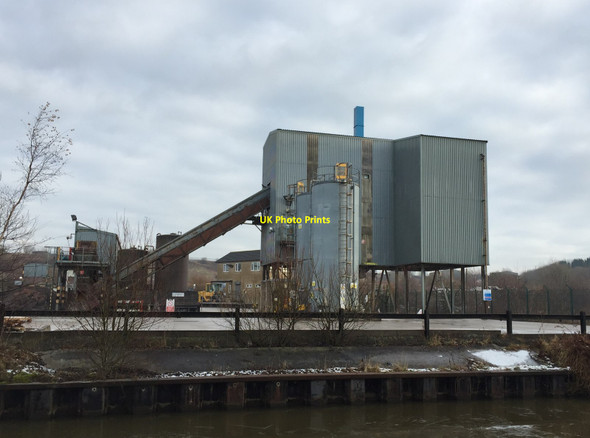 Photo 6"x4" Industrial site on east side of Trent and Mersey Canal Longbridge Hayes c2014