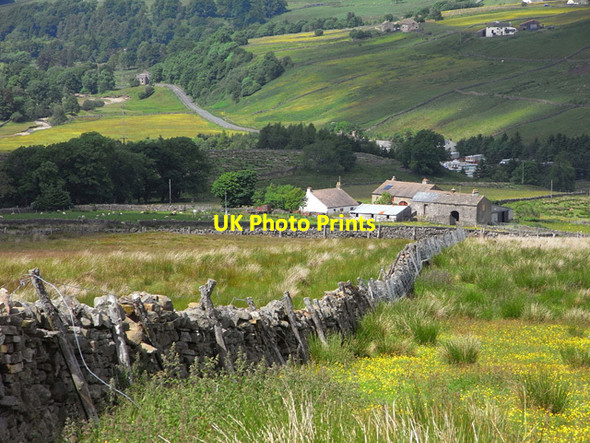 Photo 6"x4" Pastures, Nenthead, Alston Galligill c2010