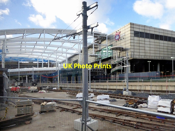 Photo 6"x4" Victoria Station Redevelopment, January 2015 Manchester c2015