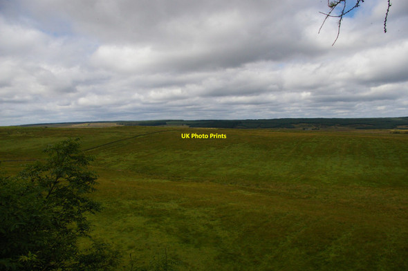 Photo 6"x4" View north-west from Housesteads Crags Thorngrafton c2012