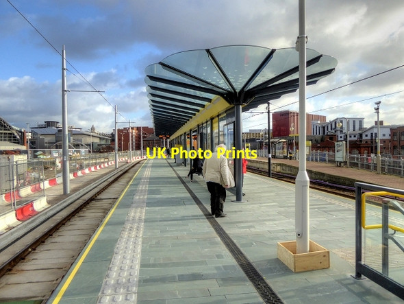 Photo 6"x4" Deansgate-Castlefield Tram Stop (Jan 2015) Manchester c2015