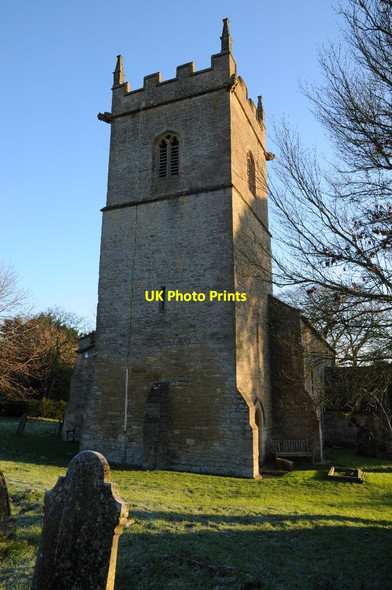 Photo 6"x4" The tower of Ashton Under hill church Ashton under Hill c2014