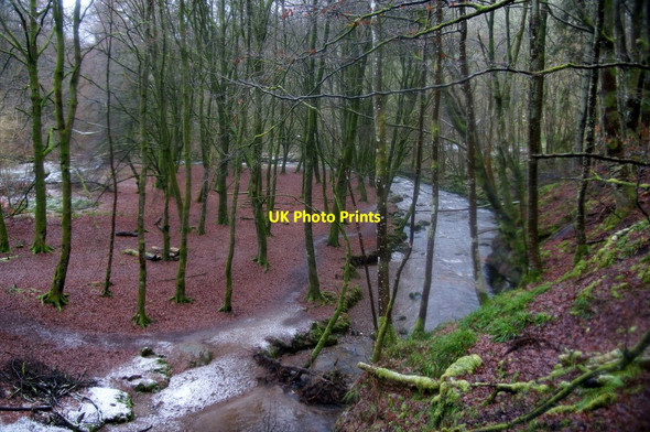 Photo 6"x4" Alyth Burn in Den o' Alyth Alyth c2015