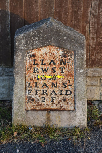 Photo 6"x4" Llanrwst 10 Llansanffraid Glan Conwy c2014