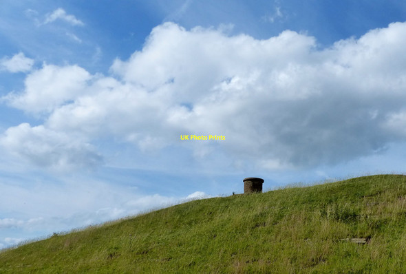 Photo 6"x4" Toposcope at the Burrough Hill Iron Age Hillfort Burrough on the Hill c2014