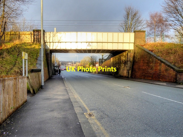 Photo 6"x4" Metrolink Bridge at Bowker Vale Prestwich c2015