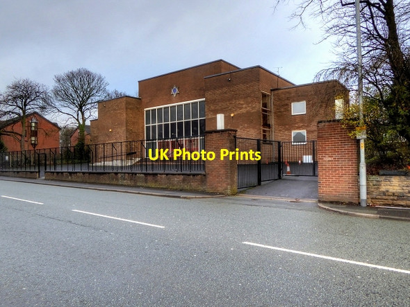Photo 6"x4" Heaton Park Hebrew Congregation Prestwich c2015