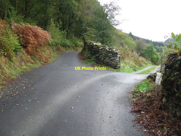 Photo 6"x4" Farm Entrance Dinas Mawr\/SH8053 c2014