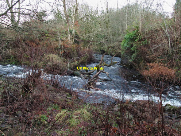 Photo 6"x4" Confluence of River Amman and Nant Garw Brynamman c2015