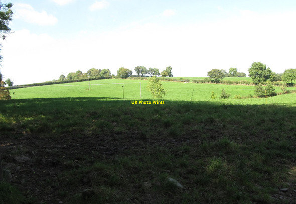 Photo 6"x4" Low drumlin north of Mounthill Road Hackballs Cross c2014