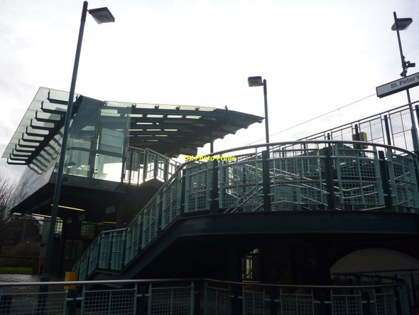 Photo 6"x4" Sunderland Architecture : St Peter's Metro Station, Sunderland Sunderland\/NZ3957 c2014