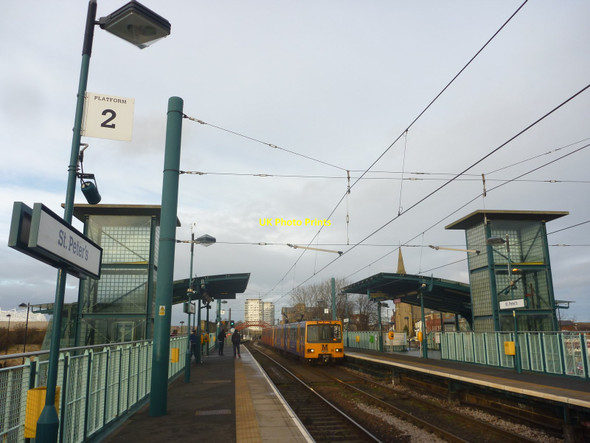 Photo 6"x4" Sunderland Townscape : St Peter's Metro Station, Sunderland Sunderland\/NZ3957 c2014