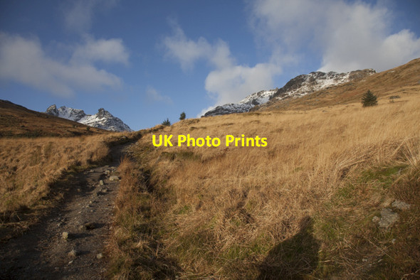 Photo 6"x4" The path to The Cobbler and Beinn Narnain Arrochar c2015