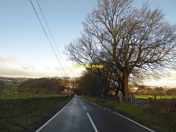 Photo 6"x4" Hangram Lane on the western fringes of Sheffield Bassett\/SK2884 c2015