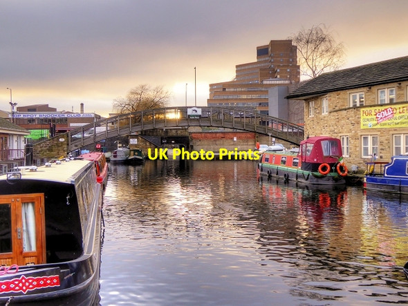Photo 6"x4" Aspley Basin, Huddersfield Broad Canal Huddersfield c2015